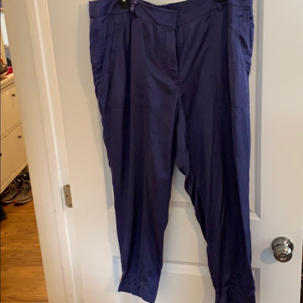 Awesome purple Aladdin pants size 14 LOFT